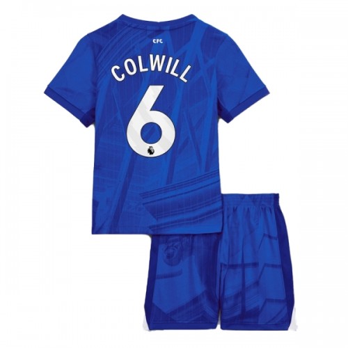 Jalkapallo Fanipaita Chelsea Colwill 6 Kotipeliasusetti 2025-26 - Lapset Jalkapallo Fanipaita Chelsea Colwill 6 Kotipeliasusetti 2025-26 - Lapset